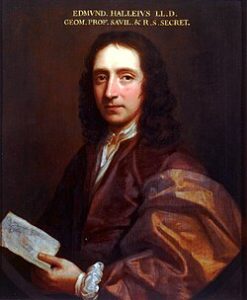 A young Edmund Halley